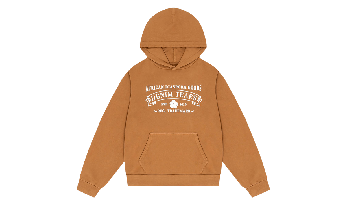 ADG Hoodie "Washed Brown" DT329