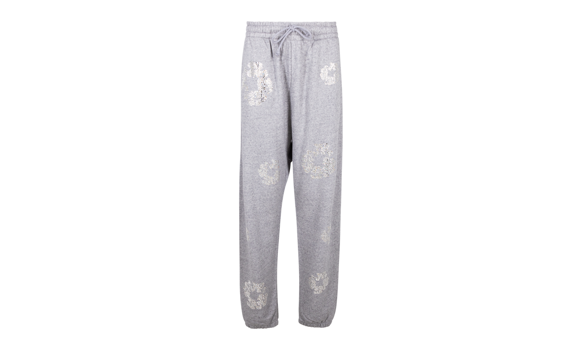 Cashmere Swarovski Cotton Wreath Sweatpants "Grey" DT079