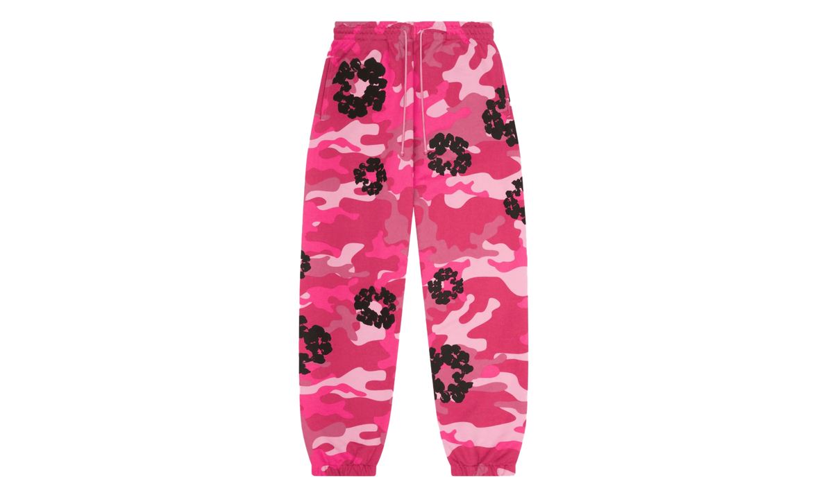 Cotton Wreath Sweatpant "Pink Camo" DT066