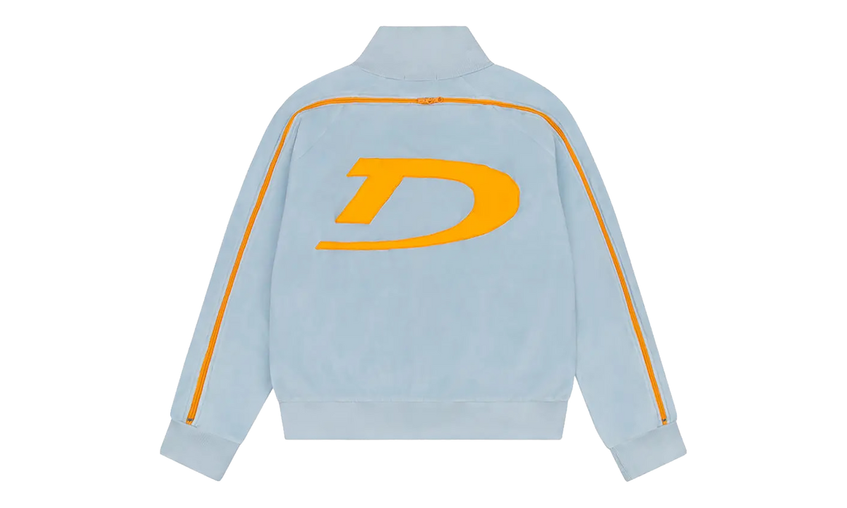 Velour Warmup Jacket "Light Blue" DT516