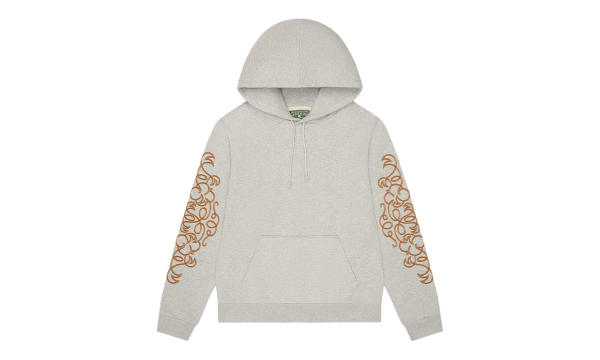 Western Embroidered Hoodie "Grey" DT458
