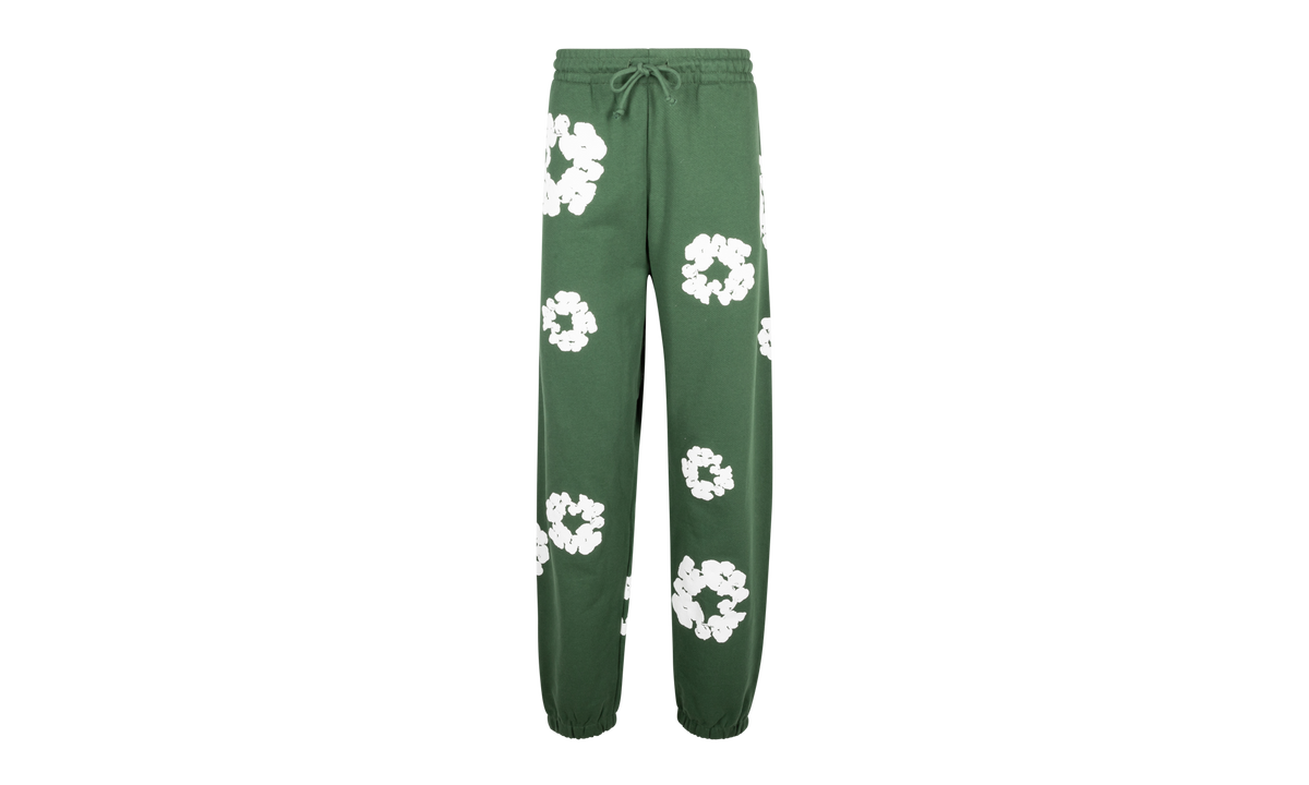 Cotton Wreath Sweatpant "Green" DT37