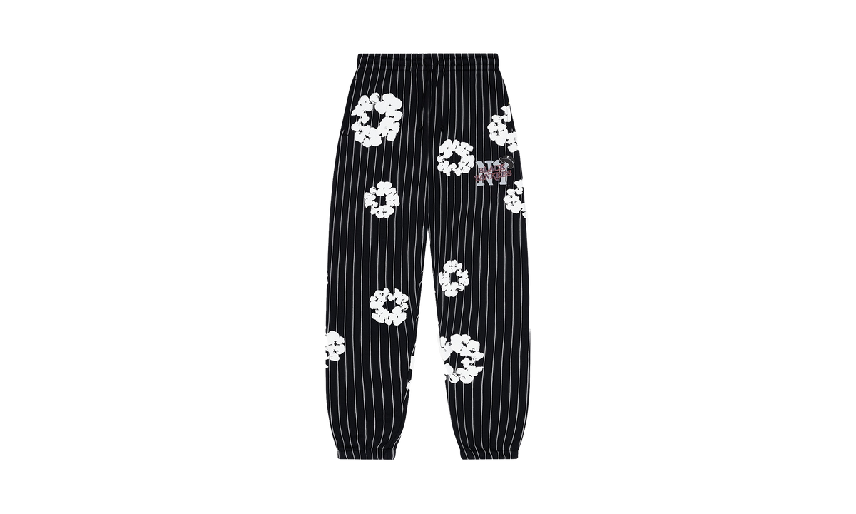 Pinstripe Wreath Sweatpants "Black" DT240