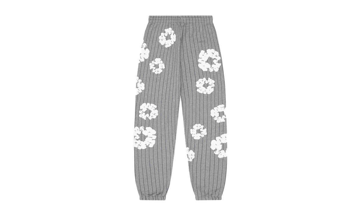 Pinstripe Wreath Sweatpants "Grey" DT239