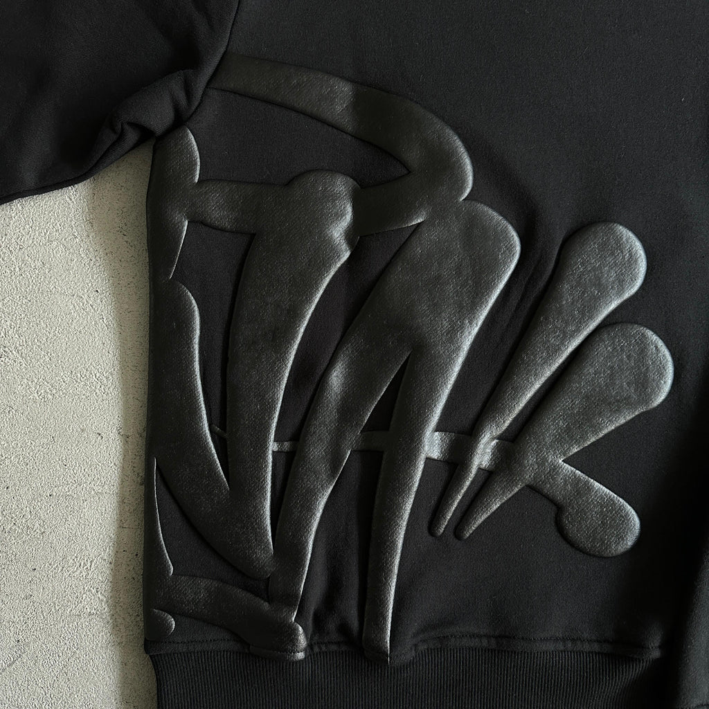 Synaworld Round Neck Suit Black