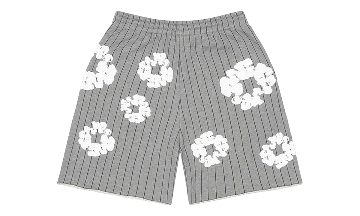 Pinstripe Wreath Sweatshorts "Grey" DT537
