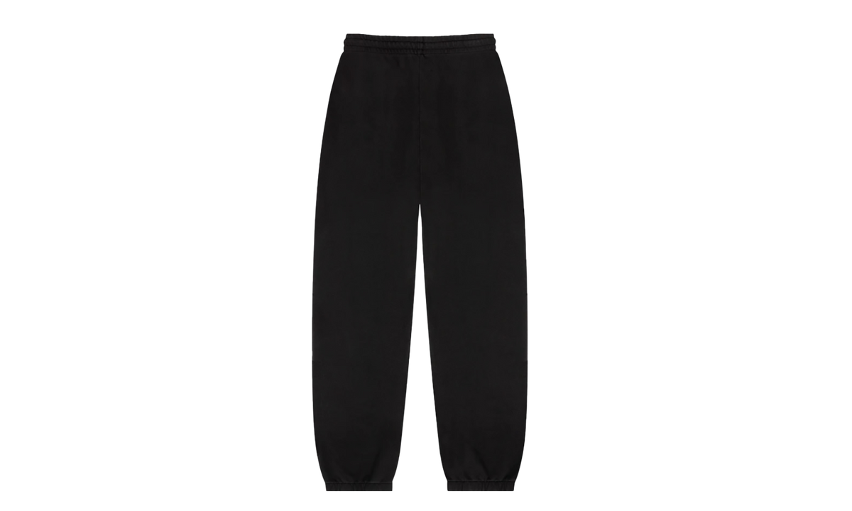 Metallic Gold Script Sweatpants "Black" DT283