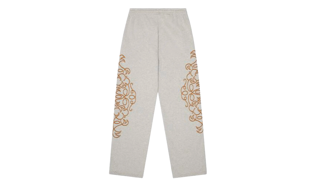 Western Embroidered Sweatpants "Grey" DT583
