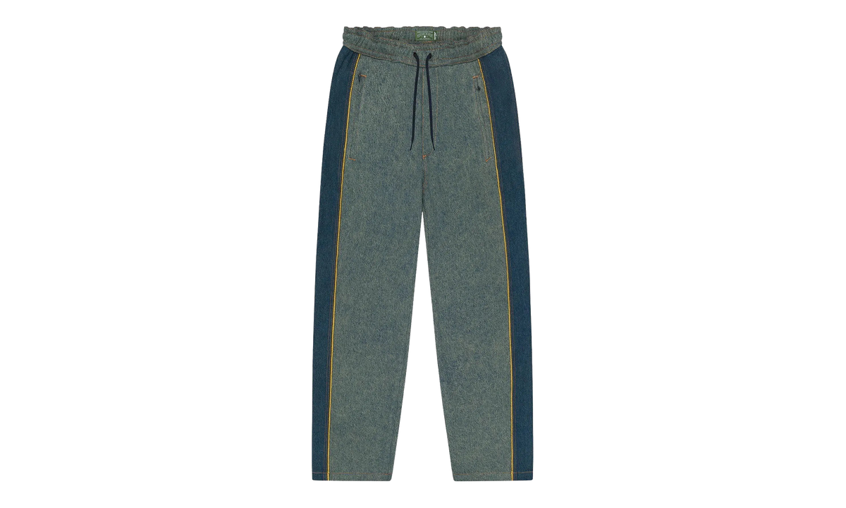 Levi's Cotton Fleur De-Lis Denim Track Pants "Light Wash" DT509