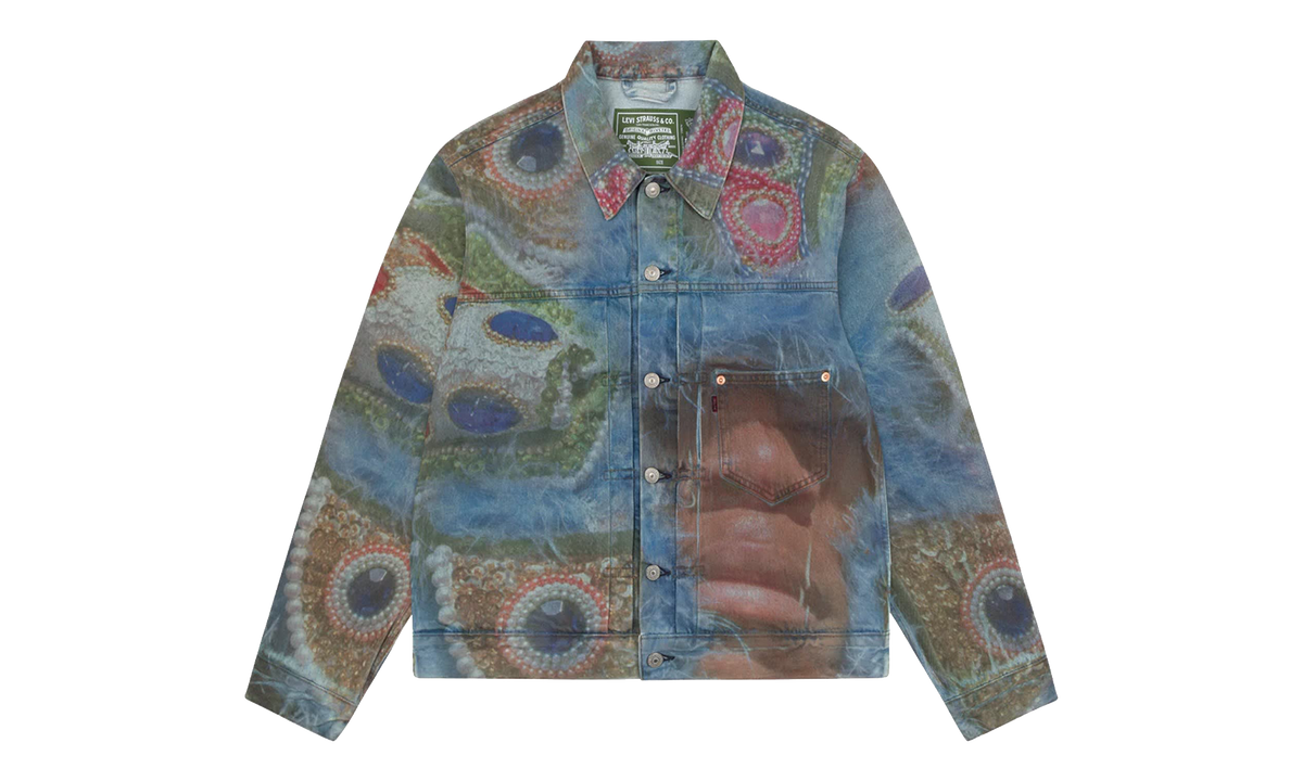 Big Chief Demond Type-1 Jean Jacket "Multicolor" DT396