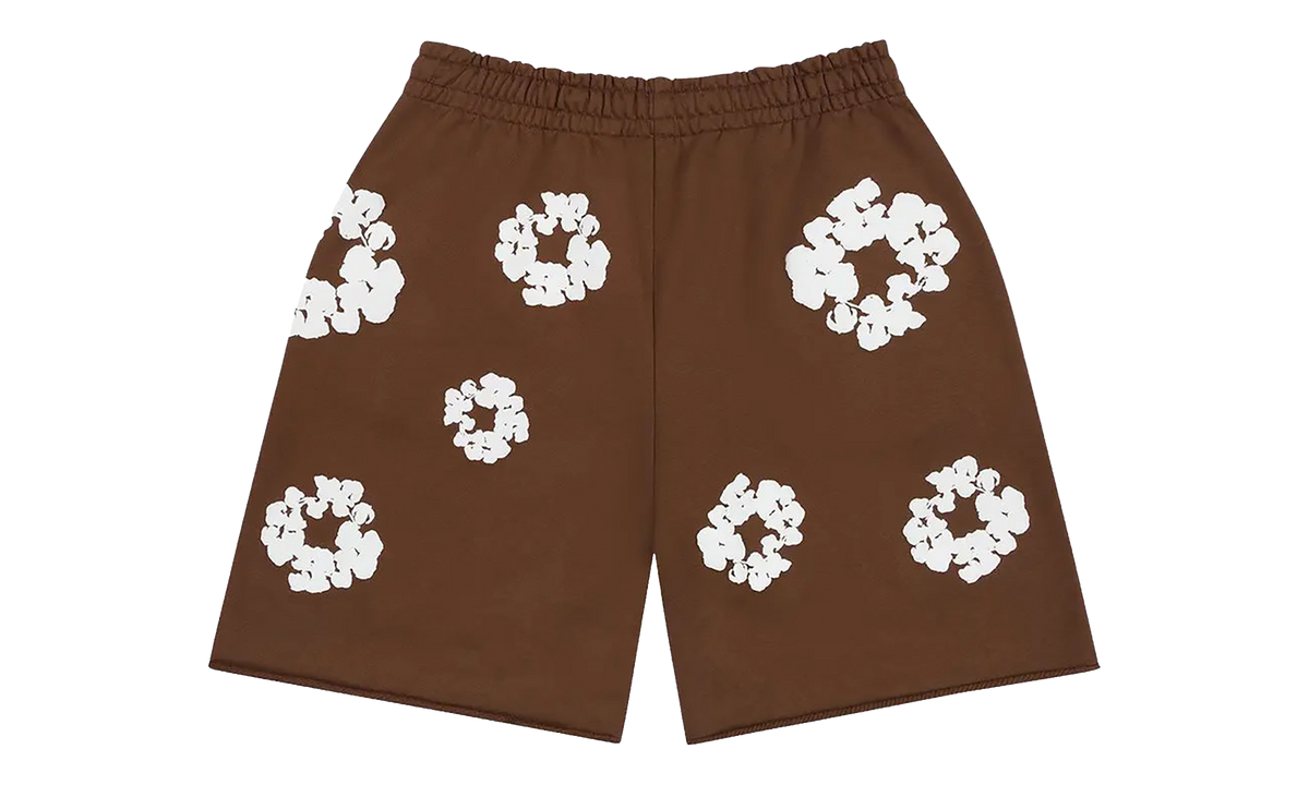 Cotton Wreath Sweatshorts "Brown" DT450
