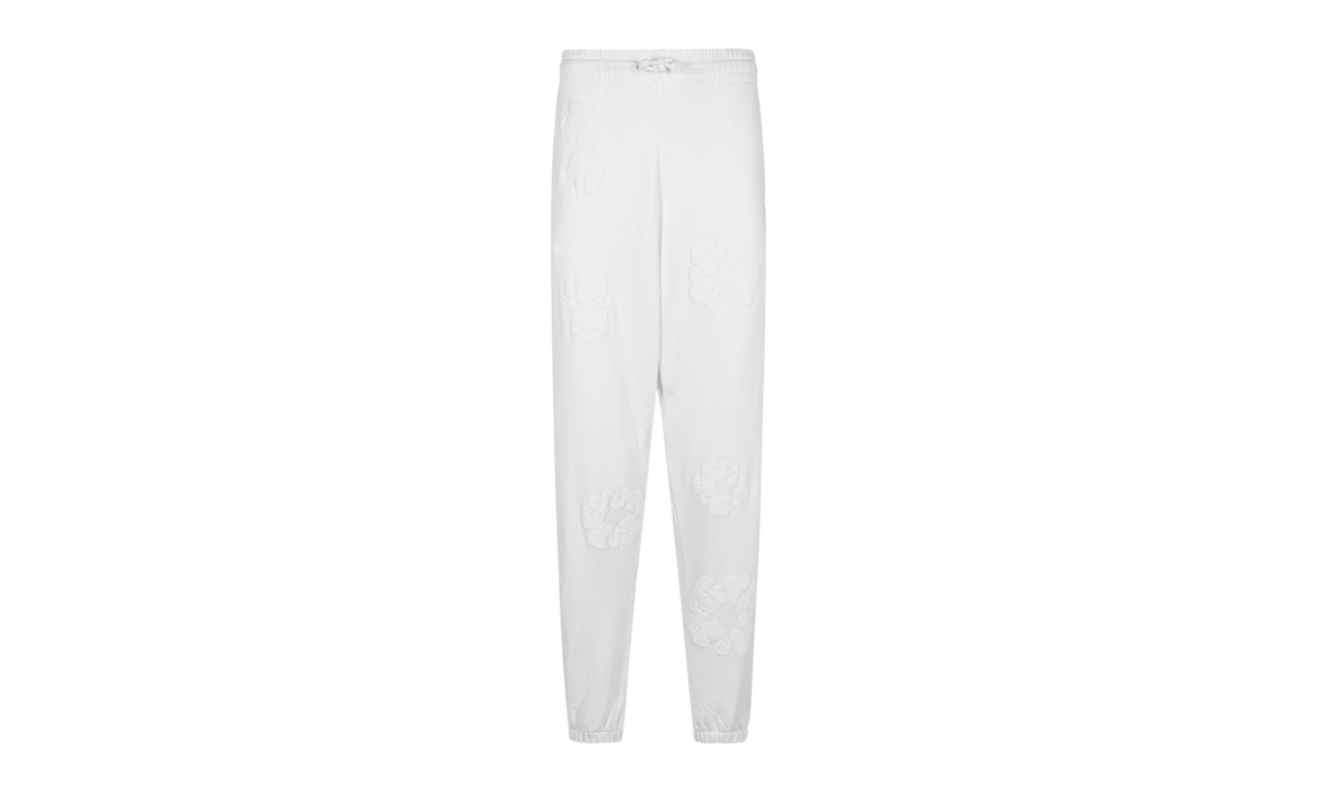 Mono Cotton Wreath Sweatpants "White" DT032