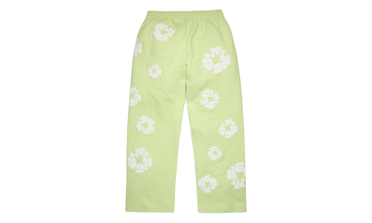 Cotton Wreath Baggy Sweatpants "Mint" DT617