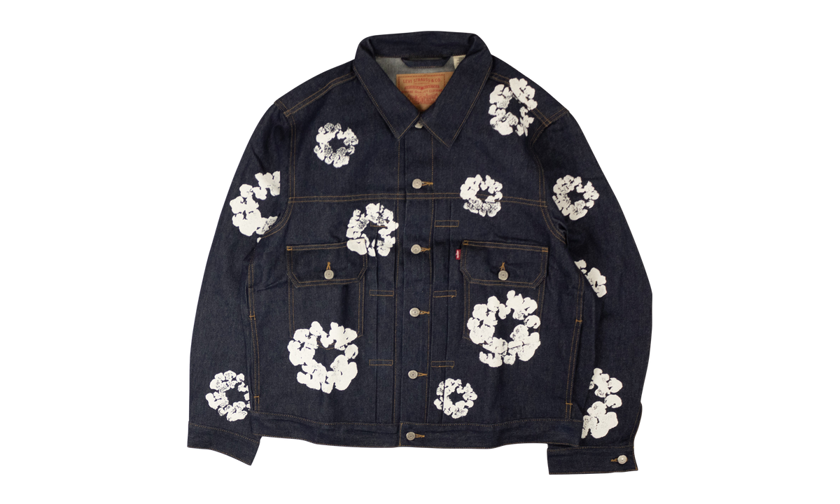 All Over Wreath Jacket "Blue" 802_0005_30