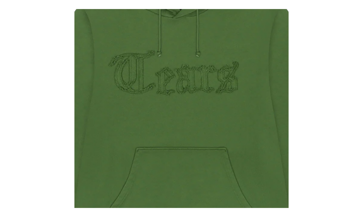 Tears Cut Out Hoodie "Cactus" DT395