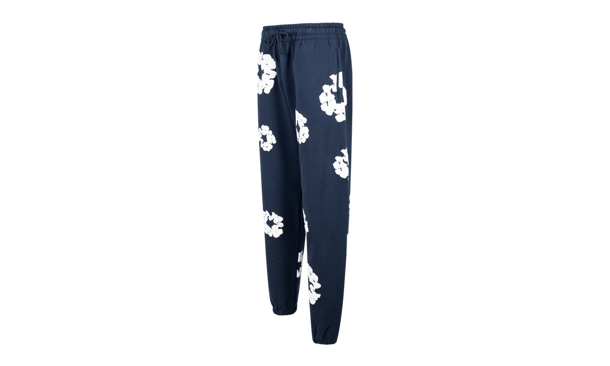 Cotton Wreath Sweatpants "Navy" DT26