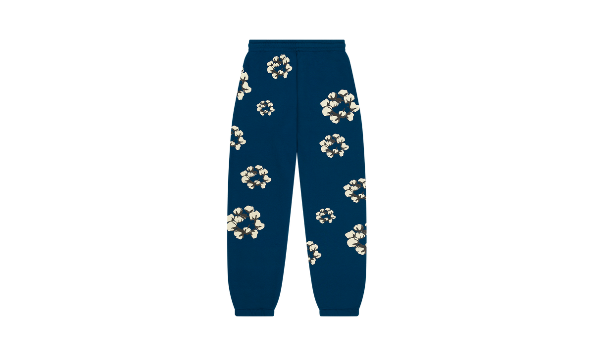 Cactus Tears Wreath Sweatpants "Navy" DT045
