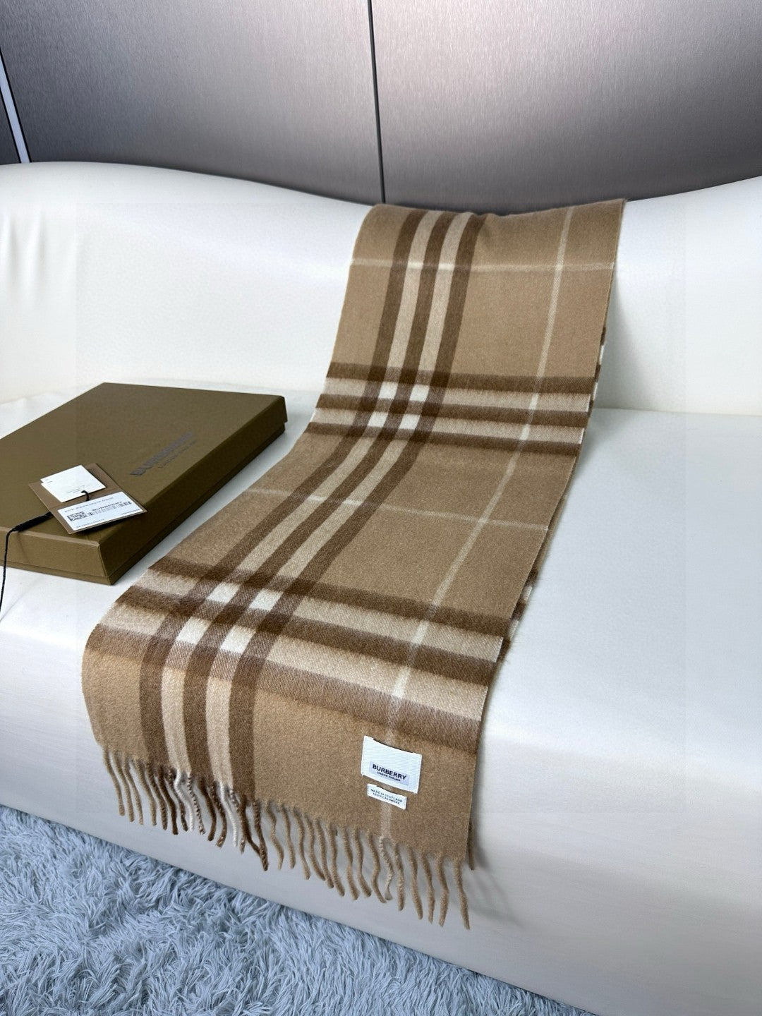 BBR SCARF 180 CM IN CASHMERE 543357