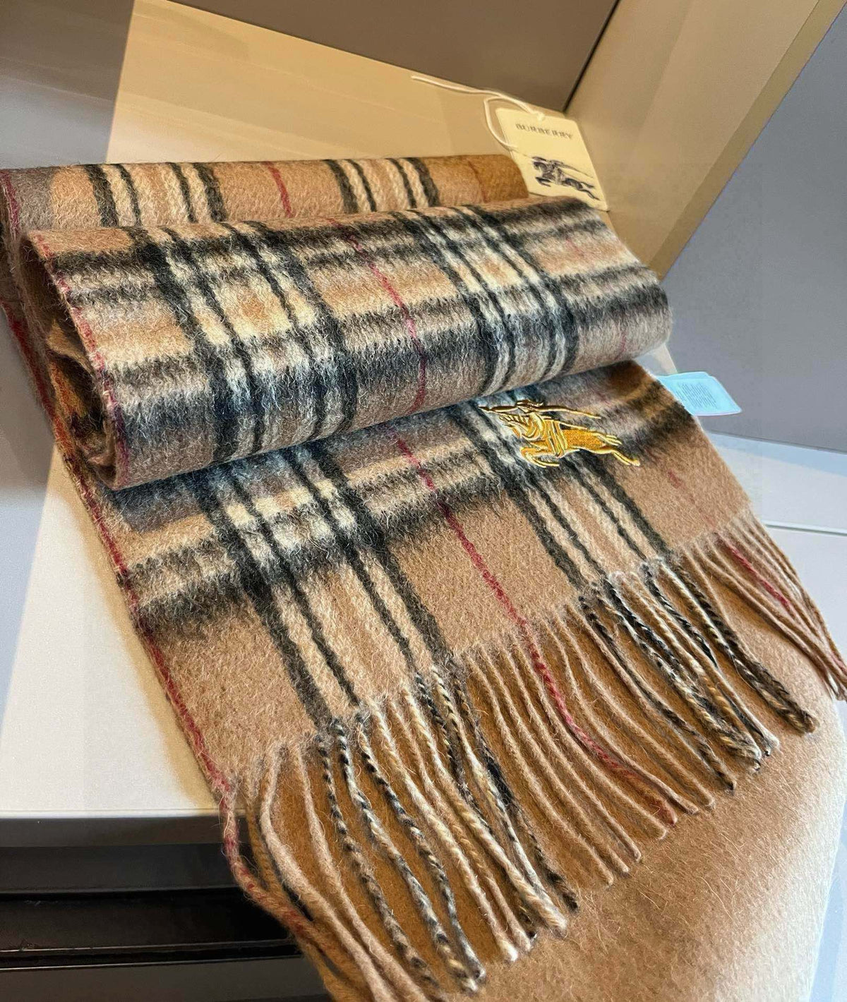 BBR SCARF 180 CM IN CASHMERE 483535