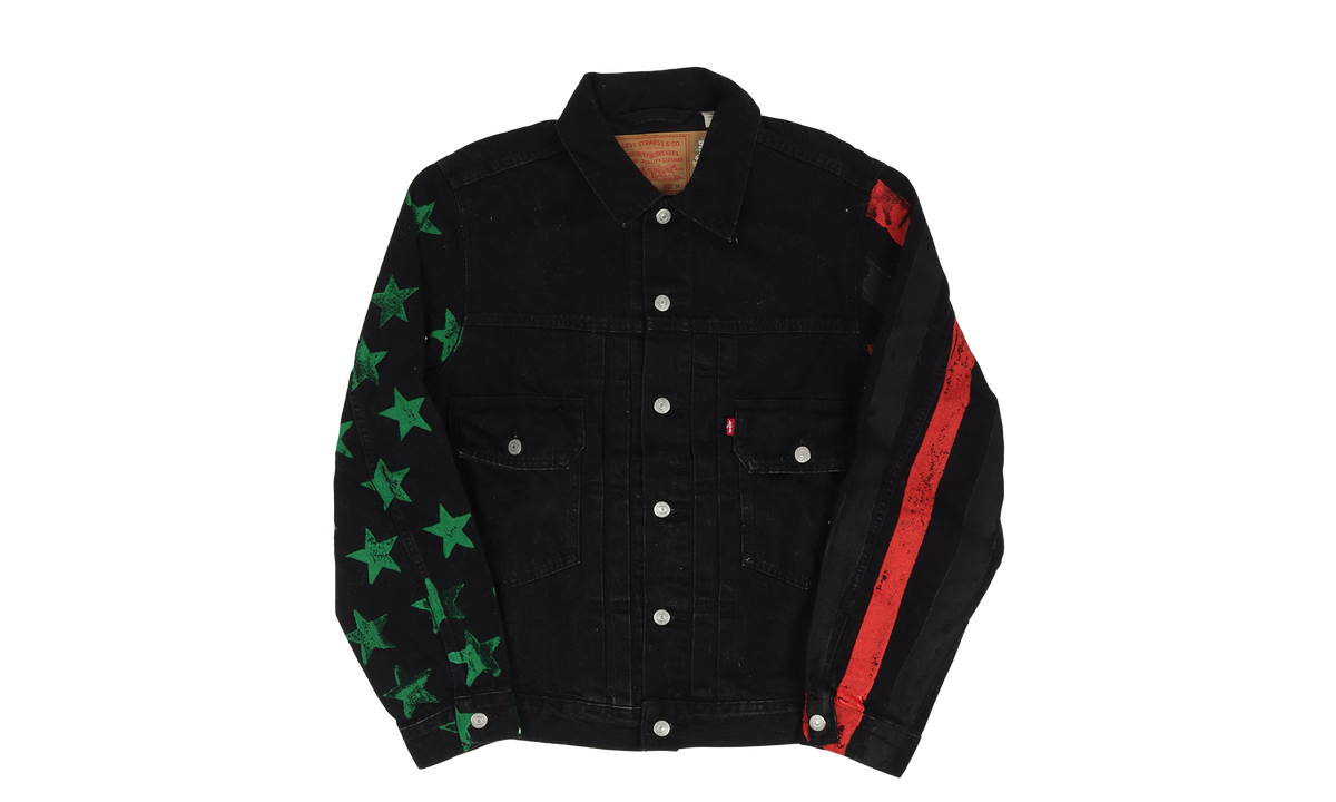 Cactus Tears Denim Plant Jacket "4th Of July" DT190