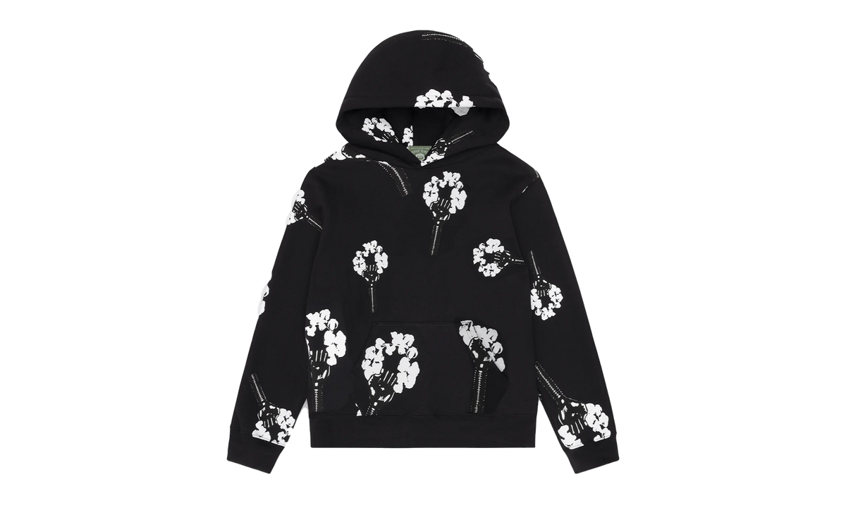 Hardies Tears Fist Wreath Hoodie "Black" DT243