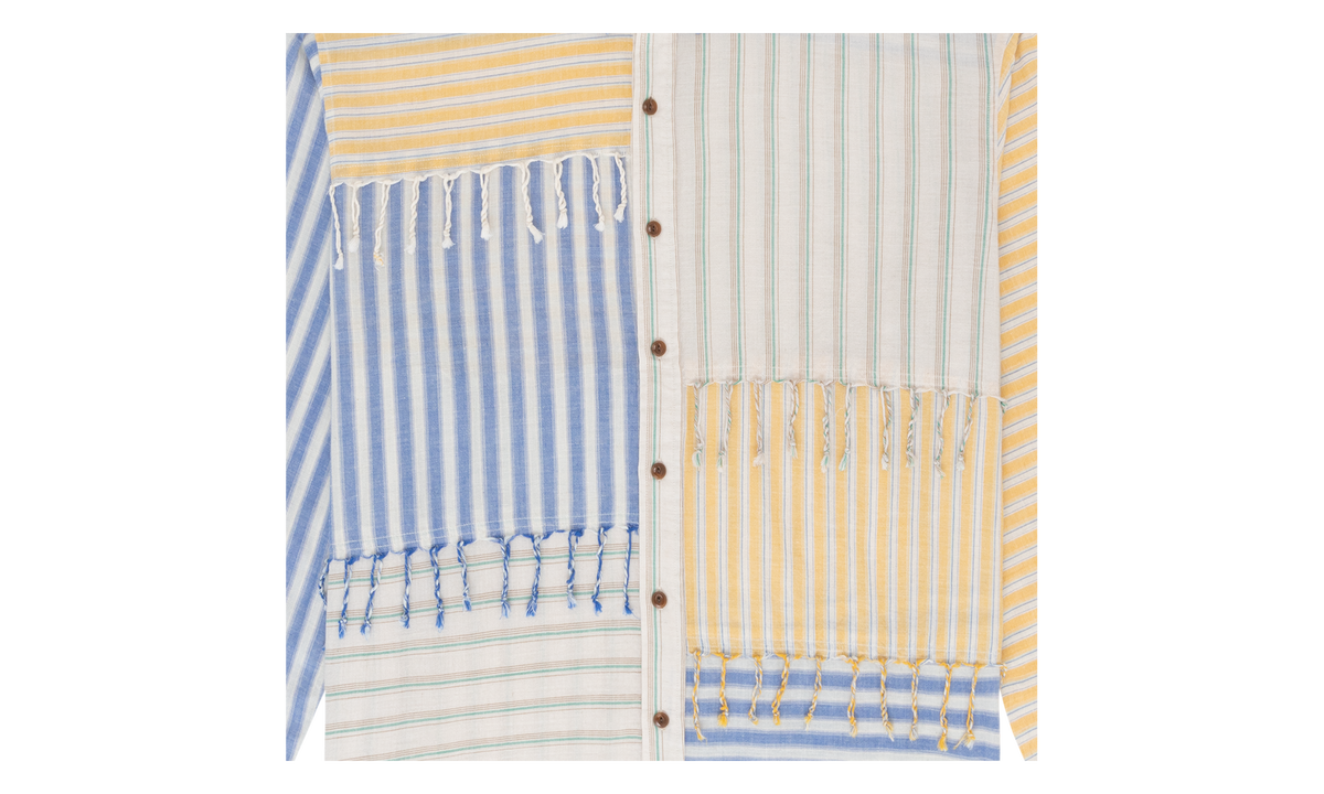 Flannel Stripe Shirt "Multi" DT404