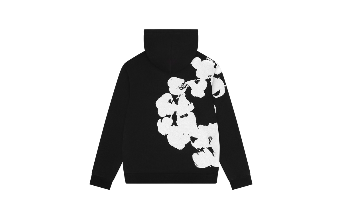 Big Cotton Wreath Sweatshirt "Black" DT093