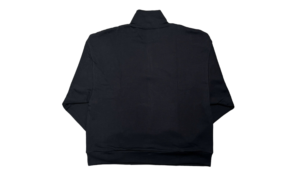ADG Inc. Quarter Zip Sweatshirt "Navy Blue / Red" DT604