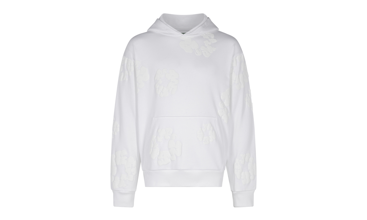 Mono Cotton Wreath Sweatshirt "White" DT033