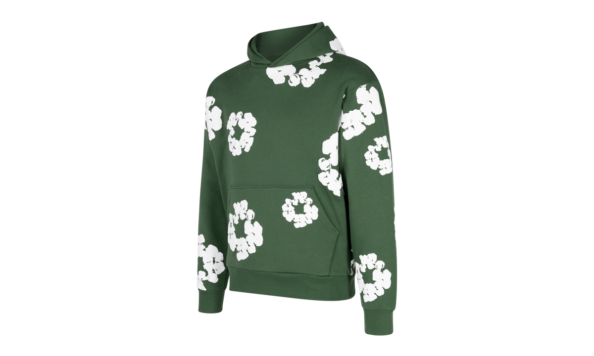 The Cotton Wreath Sweatshirt "Green" DT023