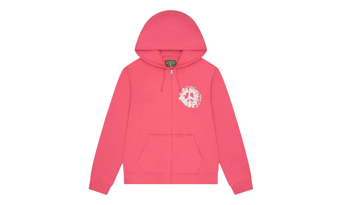 Denim University Zip Hoodie "Pink" DT426