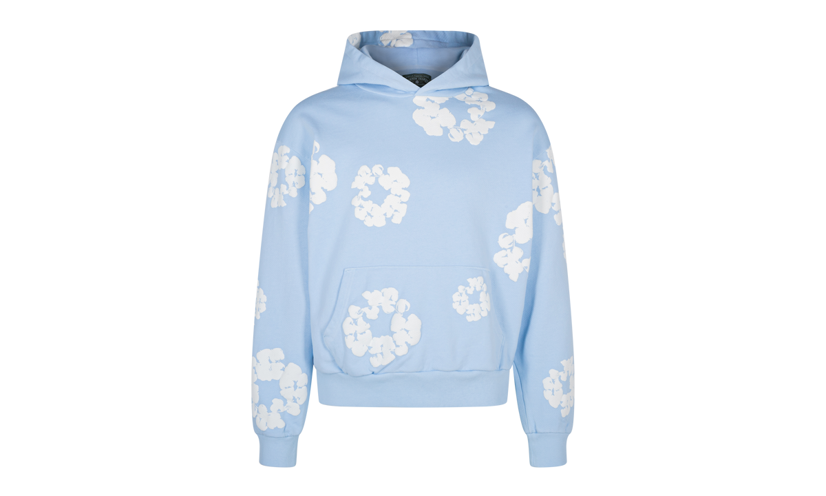 The Cotton Wreath Sweatshirt "Powder Blue" DT086