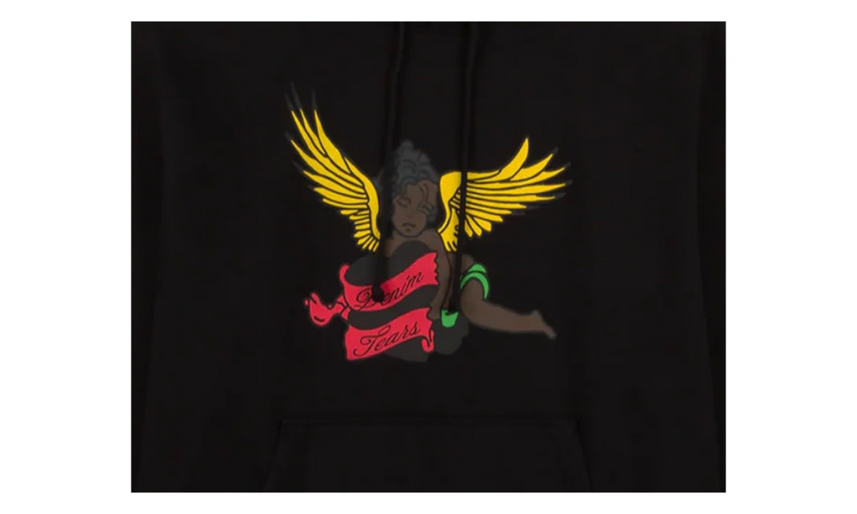 Black Cherub Hoodie "Black" DT399
