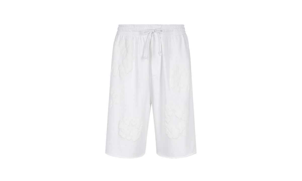 Mono Cotton Wreath Shorts "White" DT034