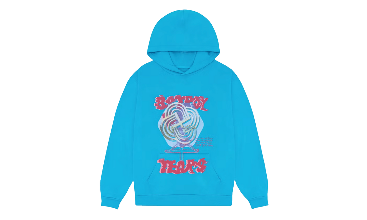 Bstroy Tears Hoodie "Blue" DT524