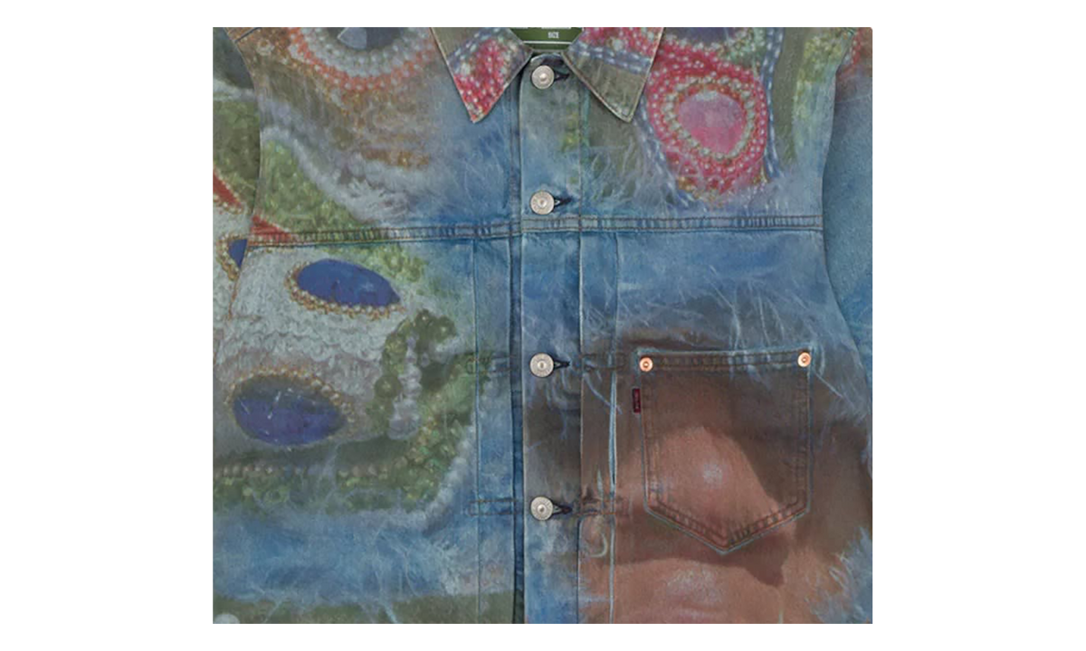Big Chief Demond Type-1 Jean Jacket "Multicolor" DT396