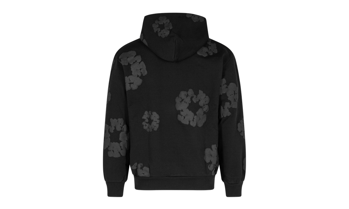Mono Cotton Wreath Sweatshirt "Black" DT024