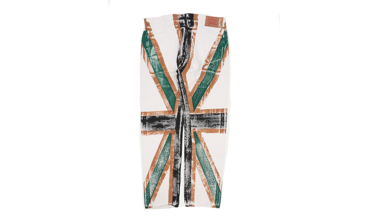 Union Jack Jeans "White" DT227