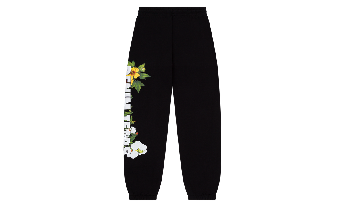 Floral Logo Sweatpant "Black" DT264
