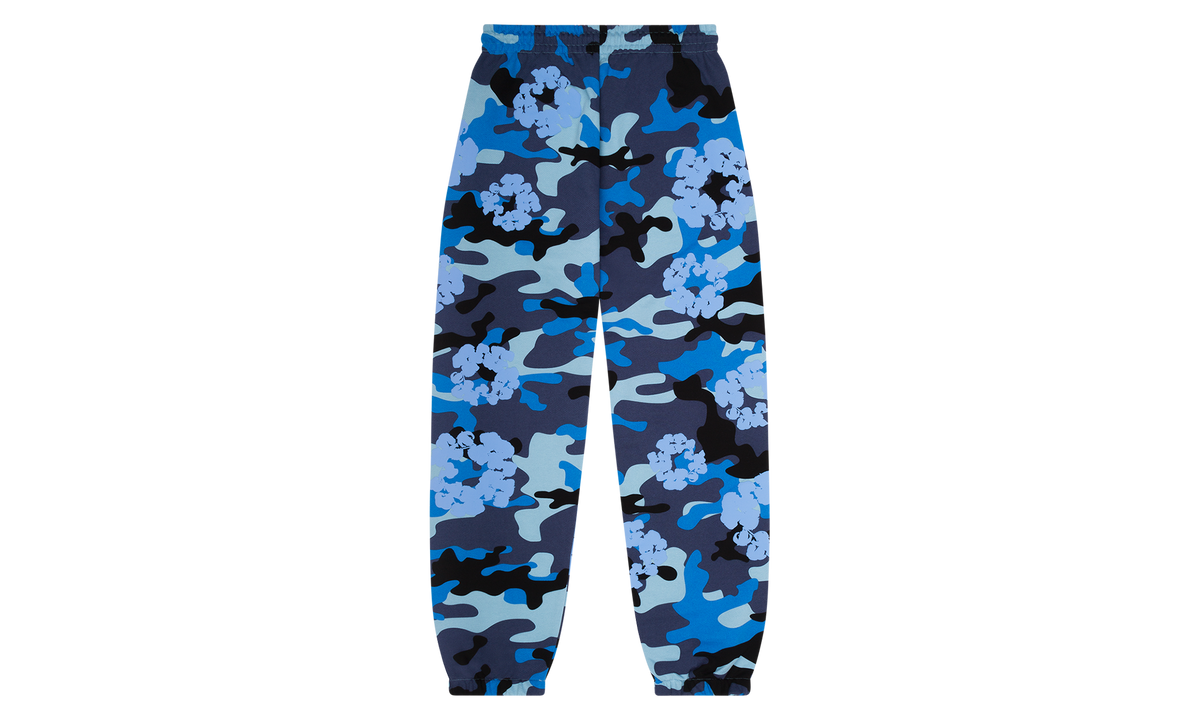 Cotton Wreath Sweatpants "Blue Camo" DT129