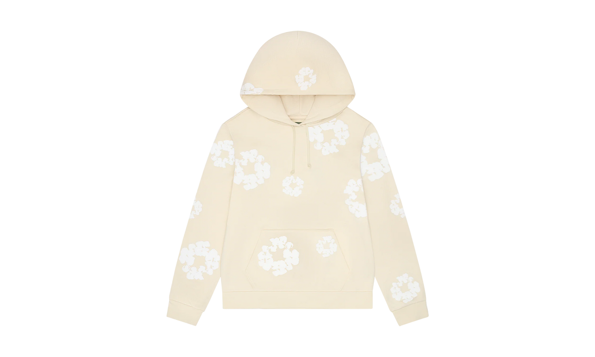 Cotton Wreath Hoodie "Oatmeal" DT254