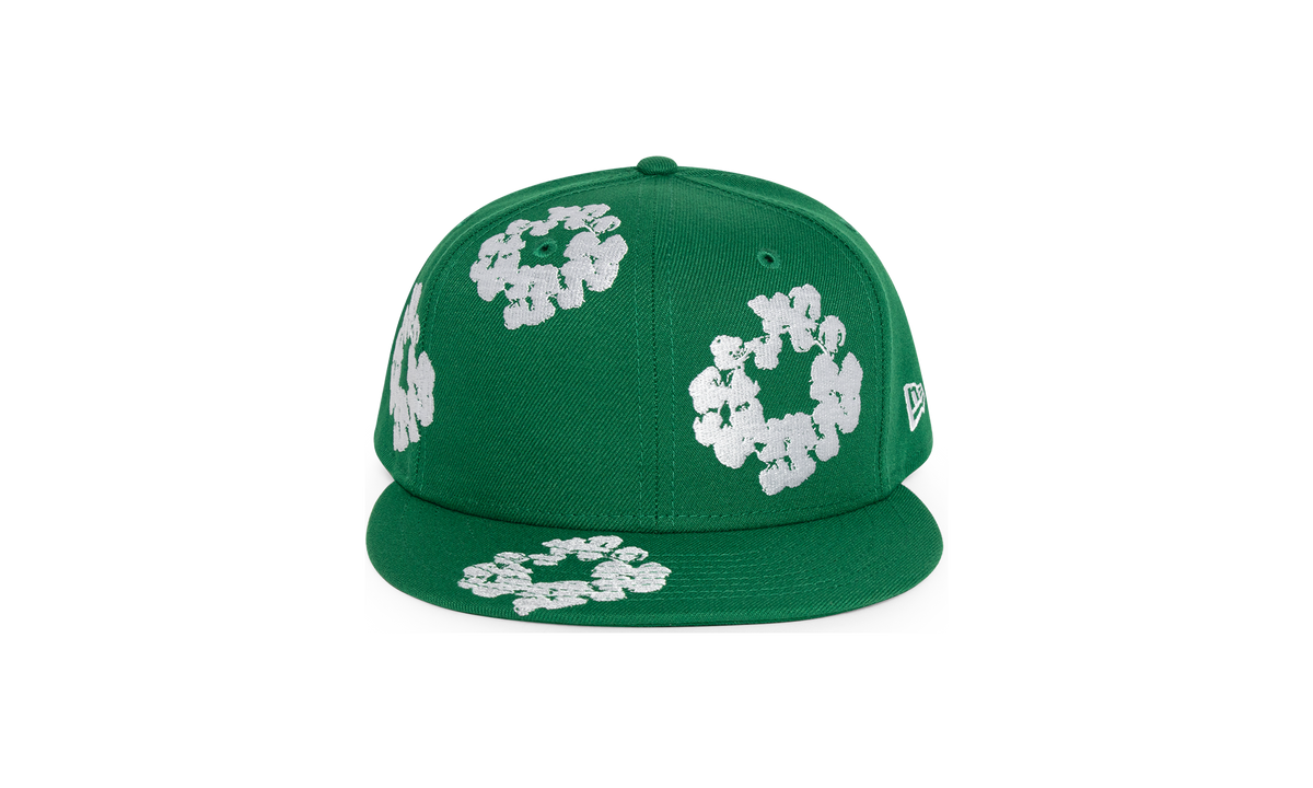 New Era Cotton Wreath 59/50 Cap "Green" DT237