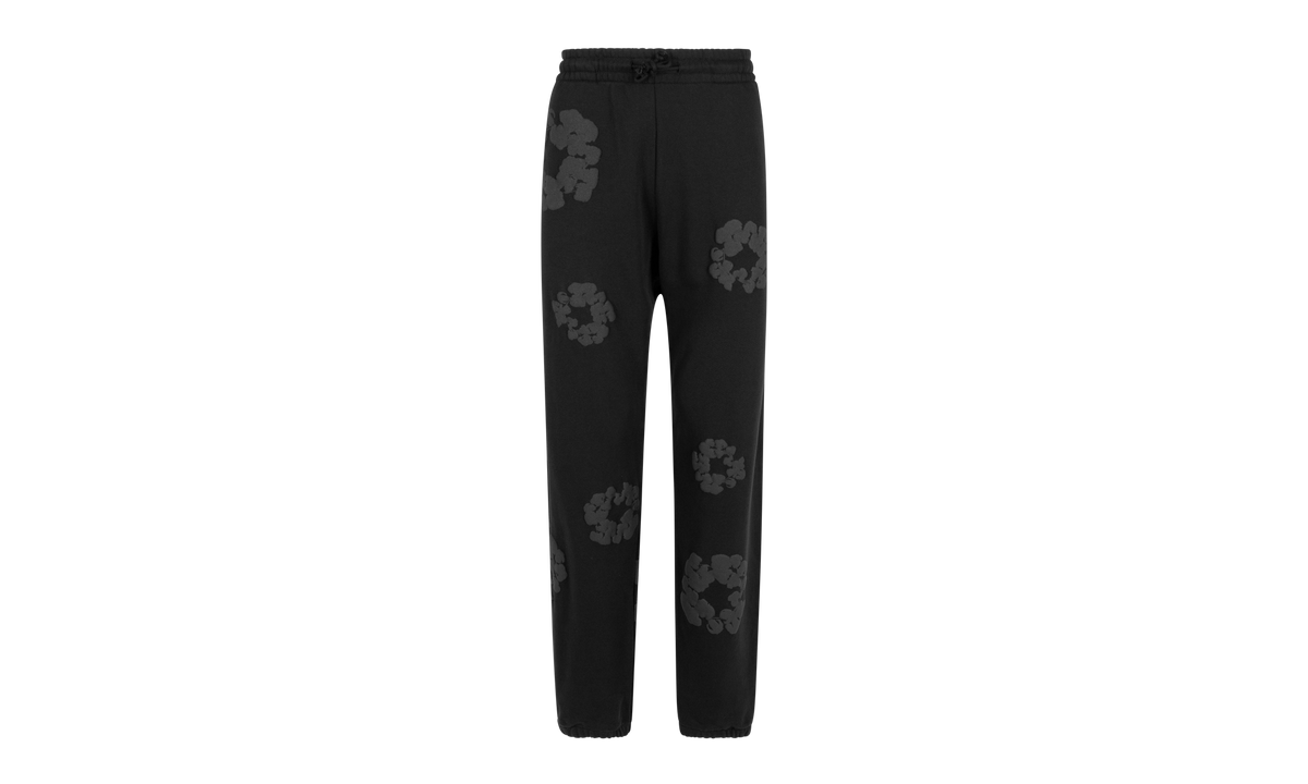 Mono Cotton Wreath Sweatpants "Black" DT025