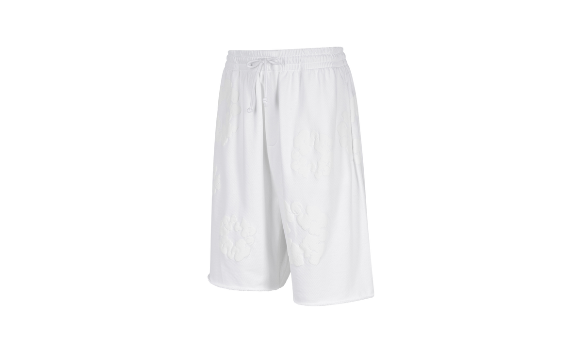 Mono Cotton Wreath Shorts "White" DT034