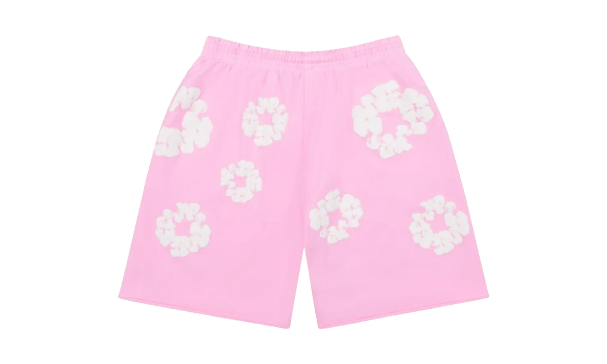 The Cotton Wreath Sweat Shorts "Powder Pink" DT091