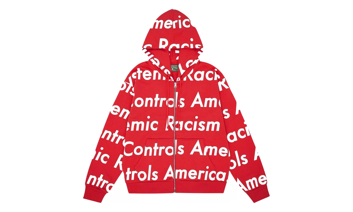 Srca Graphic 1 Zip-up Hoodie "RED" 014 030 123
