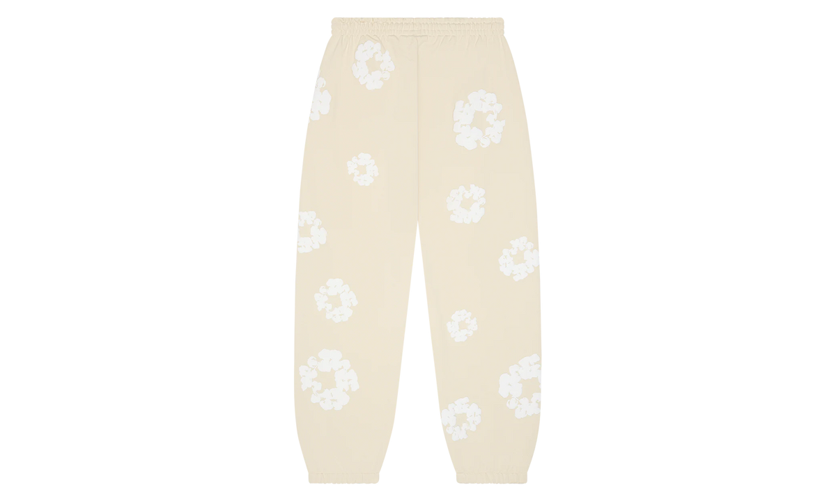 Cotton Wreath Sweatpants "Oatmeal" DT259