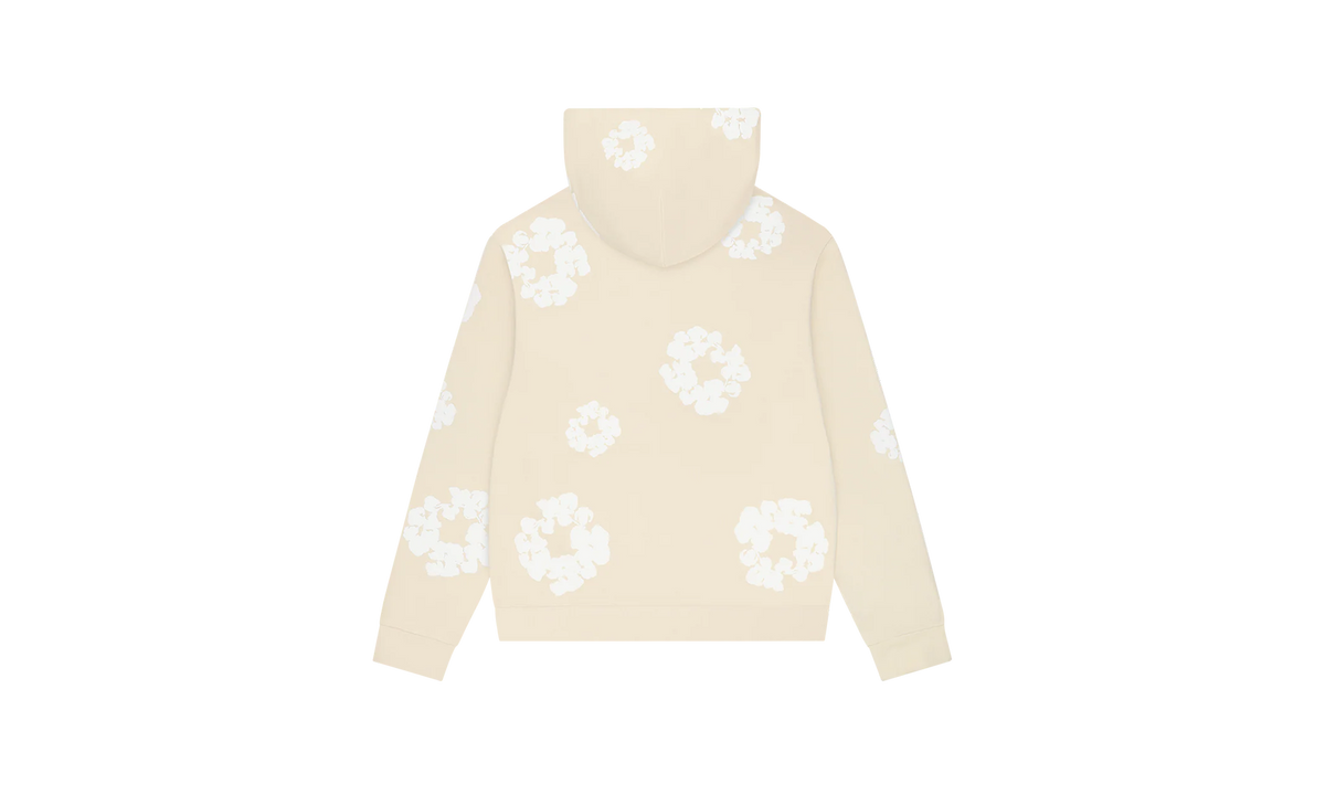 Cotton Wreath Hoodie "Oatmeal" DT254
