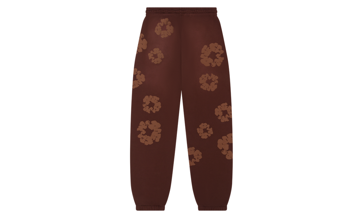 Mono Cotton Wreath Sweatpants "Brown" DT102
