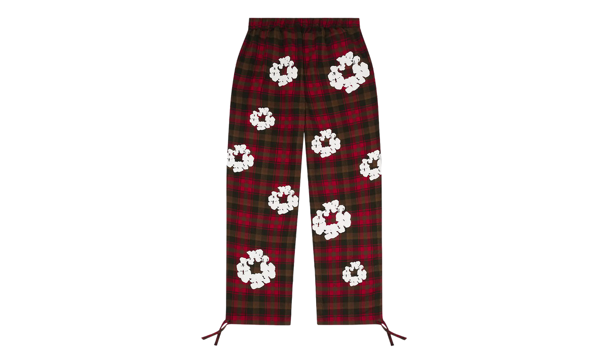 Wreath Pajama Pants "Red" DT383